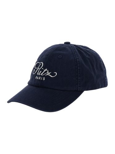 Baseball Cap With Print On The Front And Logo Lettering On The Rear In Cotton Woman - Frame - Modalova