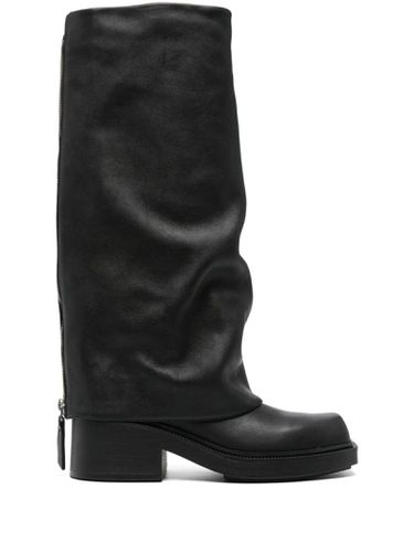 Calf Leather Fray Boots - Vic Matié - Modalova