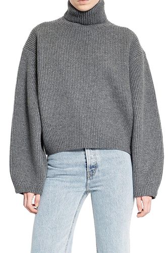 Ribbed Knit Turtleneck Sweater - Totême - Modalova