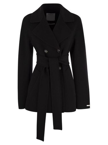 Double-breasted Belted Coat - SportMax - Modalova