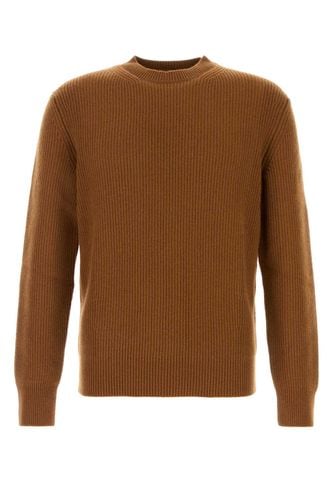 Zegna Caramel Cashmere Sweater - Zegna - Modalova