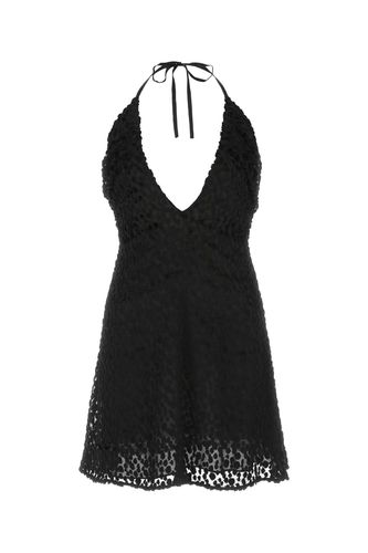 Black Crepe Mini Dress - Saint Laurent - Modalova