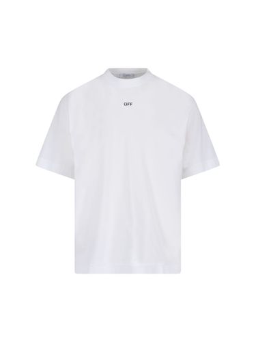 Off-White Logo T-shirt - Off-White - Modalova