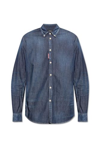 Dsquared2 Long-sleeved Denim Shirt - Dsquared2 - Modalova