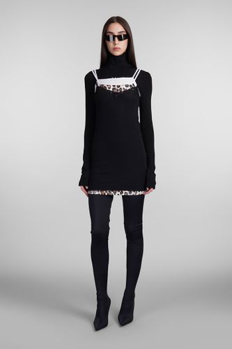 Balenciaga Dress In Black Modal - Balenciaga - Modalova