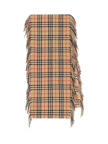 Burberry Nova-check Fringed Scarf - Burberry - Modalova