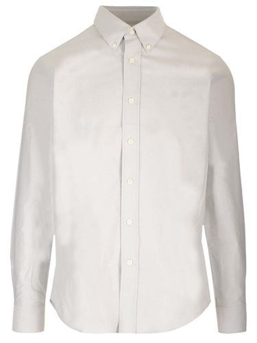 Shirt With Embroidered Logo - Givenchy - Modalova