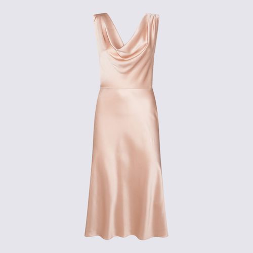 Blumarine Pink Midi Dress - Blumarine - Modalova