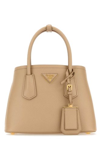 Prada Sand Leather Handbag - Prada - Modalova