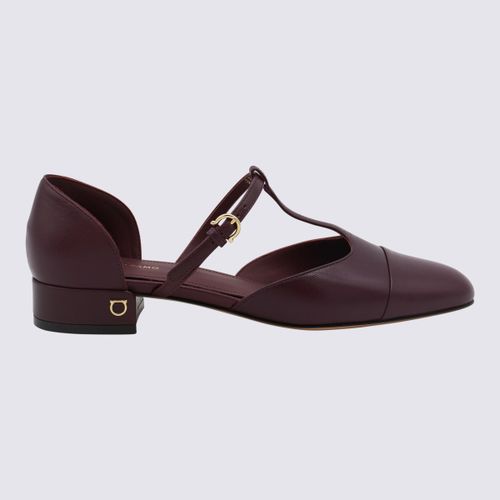 Ferragamo Dark Brown Flats - Ferragamo - Modalova