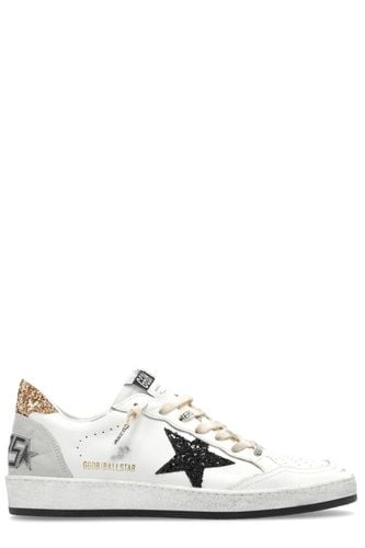 Star Glittered Lace-up Sneakers - Golden Goose - Modalova