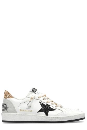 Star Glittered Lace-up Sneakers - Golden Goose - Modalova