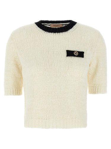 TwinSet oval T Sweater - TwinSet - Modalova