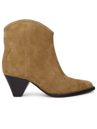 Beige Darizo Suede Ankle Boots - Isabel Marant - Modalova