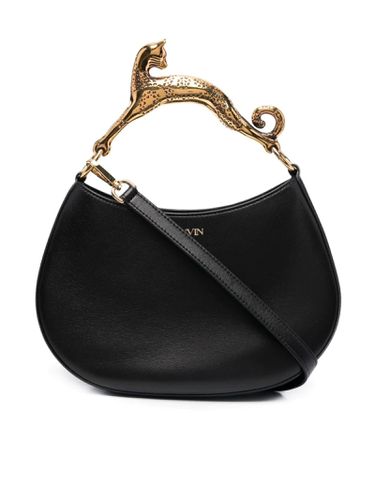 Hobo Cat Bag In Calfskin Leather - Lanvin - Modalova