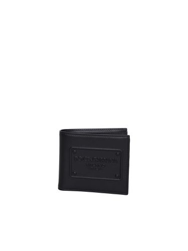Bi-fold Calf Leather Wallet - Dolce & Gabbana - Modalova
