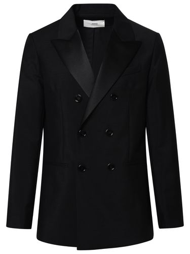 Mohair Wool Blend Blazer - Ami Alexandre Mattiussi - Modalova