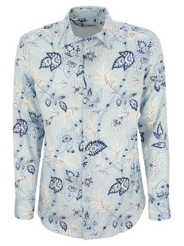 Jacquard Shirt With Floral Pattern - Etro - Modalova