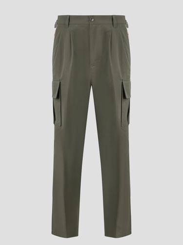 Cargo Pants With Branded Details In Supreme Fabric In Cotton Man - Gucci - Modalova