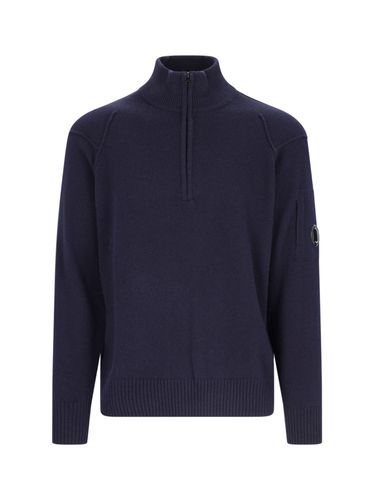 C. P. Company Zip Turtleneck Sweater - C.P. Company - Modalova