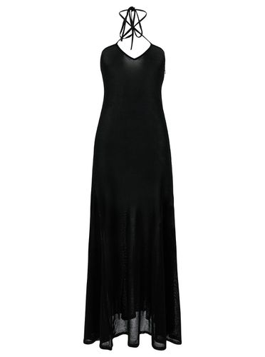 Maxi Dress With Halterneck In Fine Knit Woman - Tom Ford - Modalova