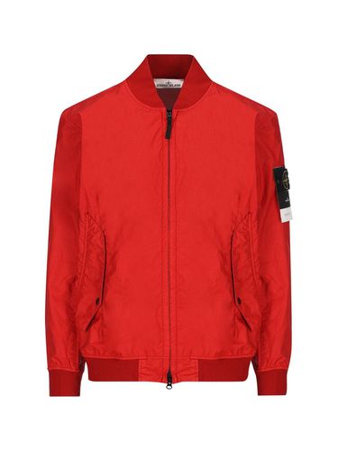 Stone Island Zip-up Bomber Jacket - Stone Island - Modalova