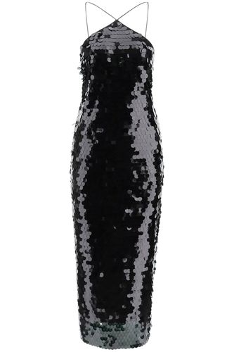 Sheath Dress With Maxi Sequins - Rotate by Birger Christensen - Modalova