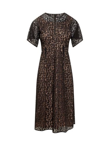Cheetah Lace Midi Dress - Michael Kors - Modalova