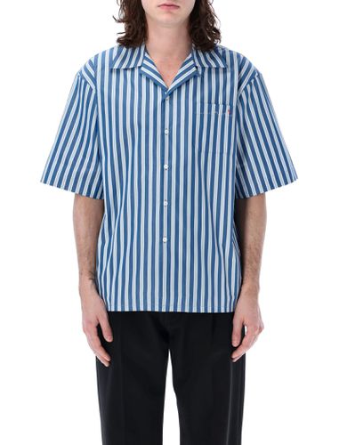 Marni Striped Poplin Bowling Shirt - Marni - Modalova