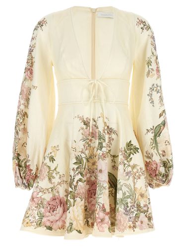 Waverly Plunge Mini Dress - Zimmermann - Modalova