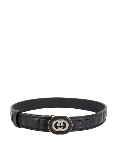 Gucci Black Leather Belt - Gucci - Modalova