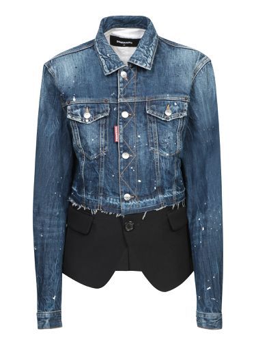 Dsquared2 Layered Denim Jacket - Dsquared2 - Modalova