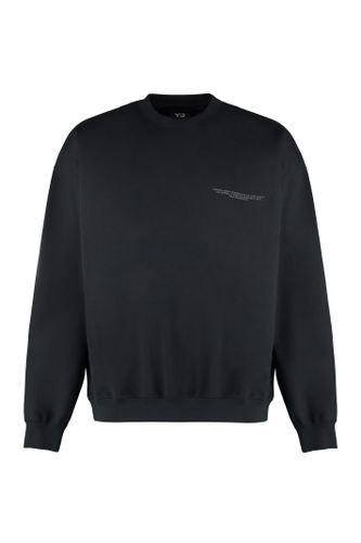 Y-3 Logo Crew Crew-neck Sweatshirt - Y-3 - Modalova