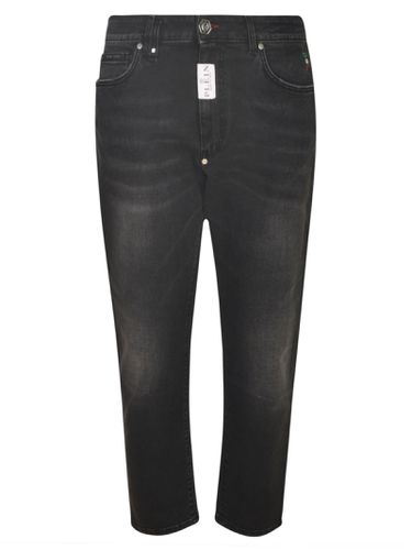 Denim Detroit Trousers - Philipp Plein - Modalova