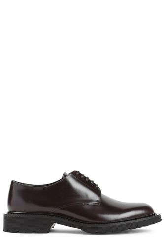 Almond Toe Lace-up Shoes - Saint Laurent - Modalova