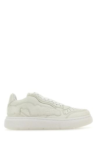 White Leather Puff Sneakers - Alexander Wang - Modalova