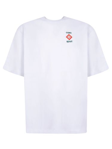 Oversized Logo T-shirt In - Casablanca - Modalova