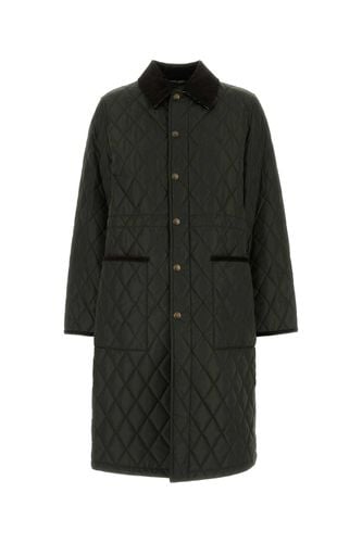 Burberry Bottle Green Nylon Jacket - Burberry - Modalova