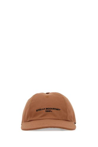 Caramel Cotton Blend Baseball Cap - Stella McCartney - Modalova