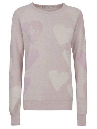 Heart Motif Knitted Jumper - Vivienne Westwood - Modalova