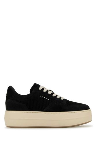 Black Suede Skyscraper Sneakers - Hogan - Modalova