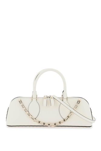 Garavani Rockstud East-west Zip-up Tote Bag - Valentino Garavani - Modalova