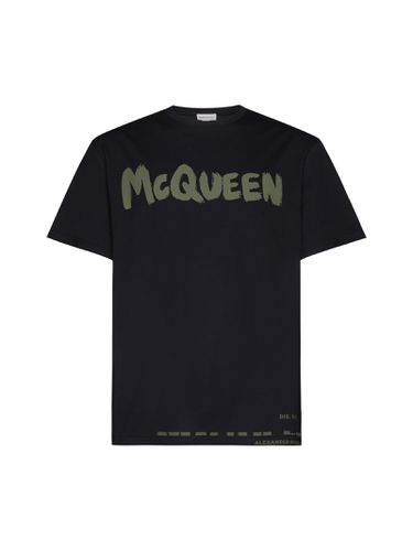 Graffiti Logo T-shirt - Alexander McQueen - Modalova