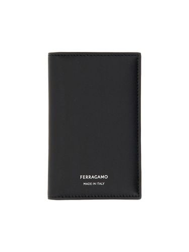 Credit Card Holder With Logo - Ferragamo - Modalova