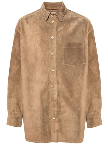 Marni Leather Shirt - Marni - Modalova