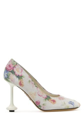 Loewe Printed Suede Toy Pumps - Loewe - Modalova