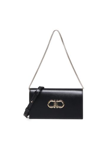 Shoulder Bag With Gancini Shoulder Strap - Ferragamo - Modalova