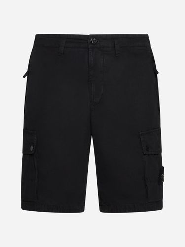 Slim-fit Cotton Cargo Shorts - Stone Island - Modalova