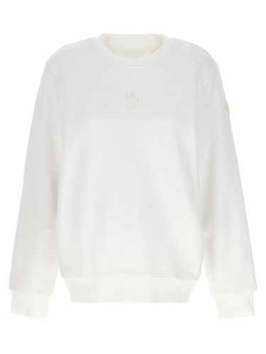 Moncler Logo Embroidery Sweatshirt - Moncler - Modalova