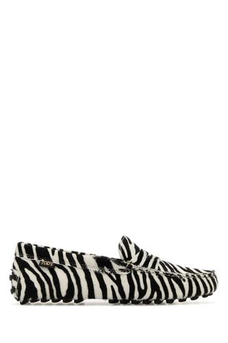 Tod's Printed Calf Hair Loafers - Tod's - Modalova